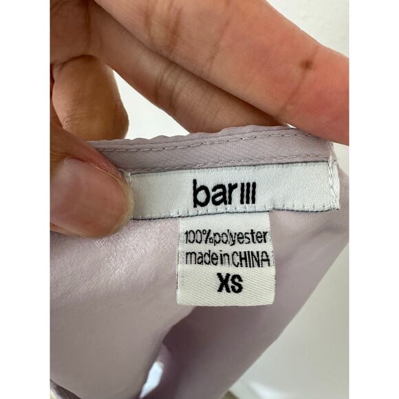 Bar III Lavender Sleeveless Blouse Women’s XS - Picture 4 of 5